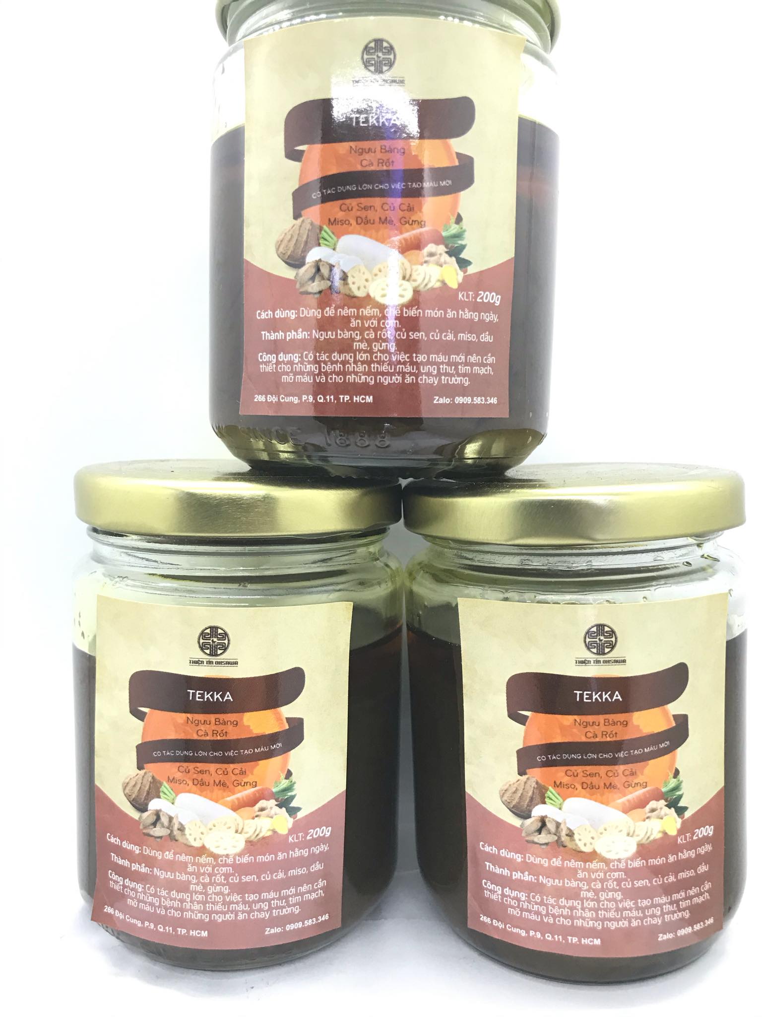 Tekka - thức ăn bổ dưỡng