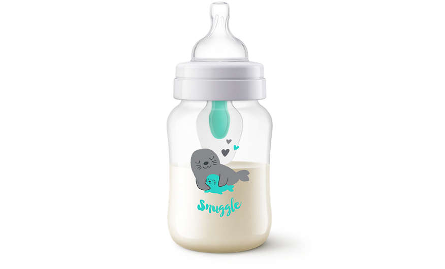 Bình sữa Philips AVENT Classic 260ml họa tiết SCF40/34 (không kèm van)