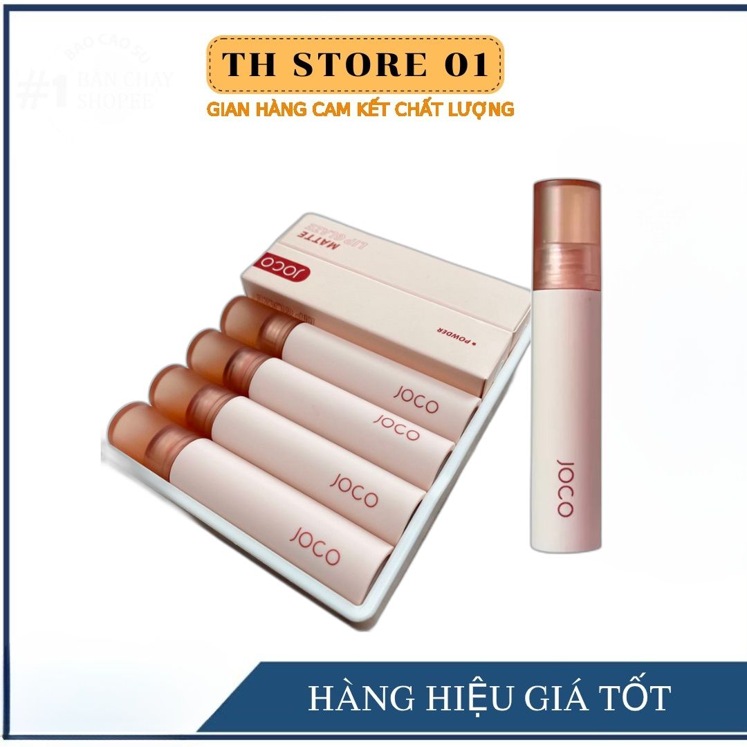 Son kem lì JOCO mềm mịn như nhung chống thấm nước chống khô môi lâu trôi