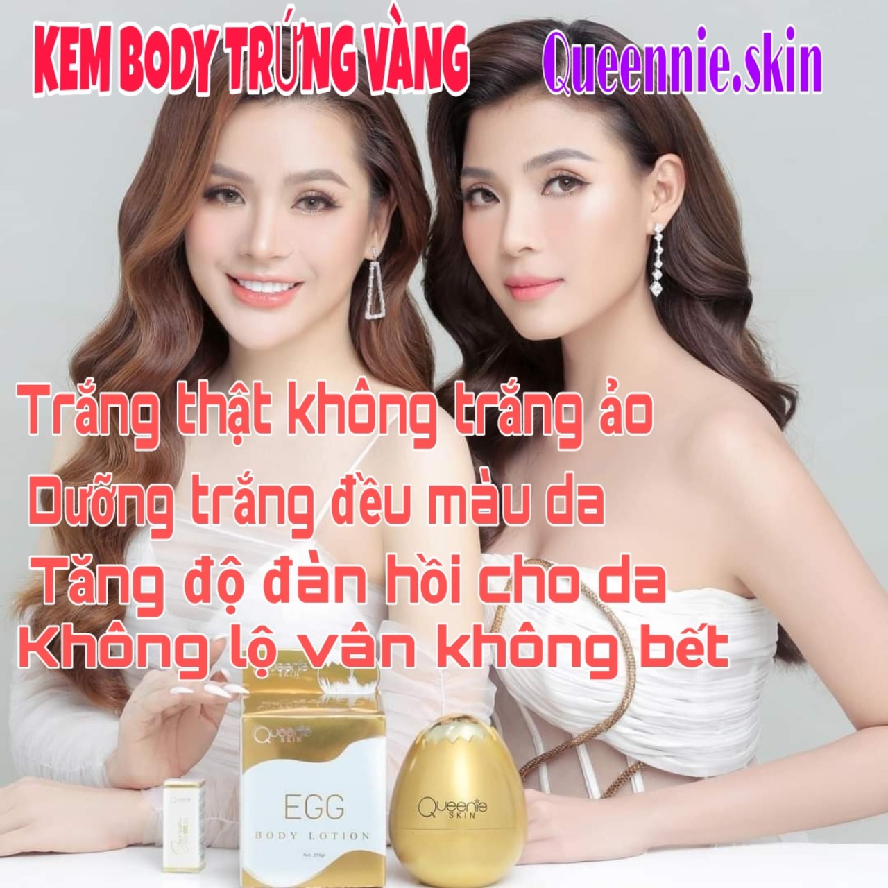BODY TRỨNG VÀNG QUEENIE. SKIN
