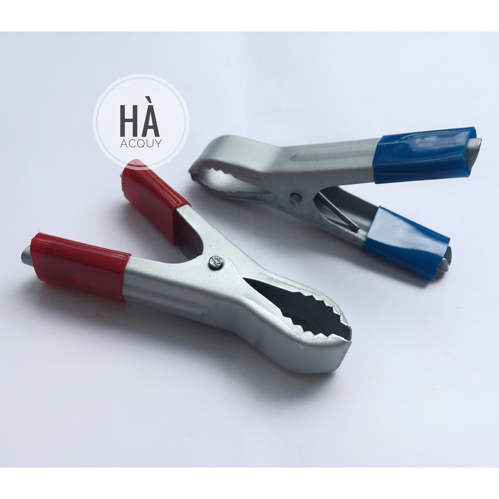 10 cặp Kẹp bình Acquy Xám Màu 30A - 7Cm