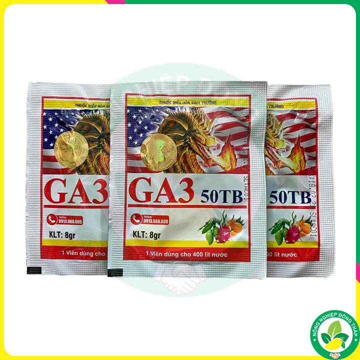 Điều Hòa Sinh Trưởng GA3 50TB (Viên 8gr)