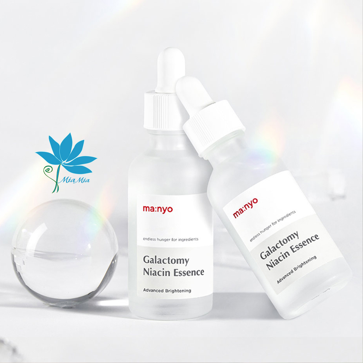 Serum tinh chất dưỡng trắng da manyo ma:nyo galac niacin 2.0 essence 30ml 50ml dưỡng da trẻ trung căng bóng