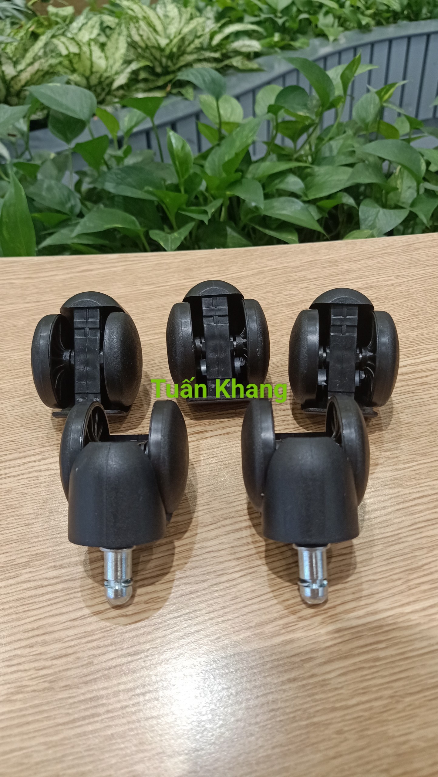 combo 5 cái Bánh xe ghế xoay văn phòng