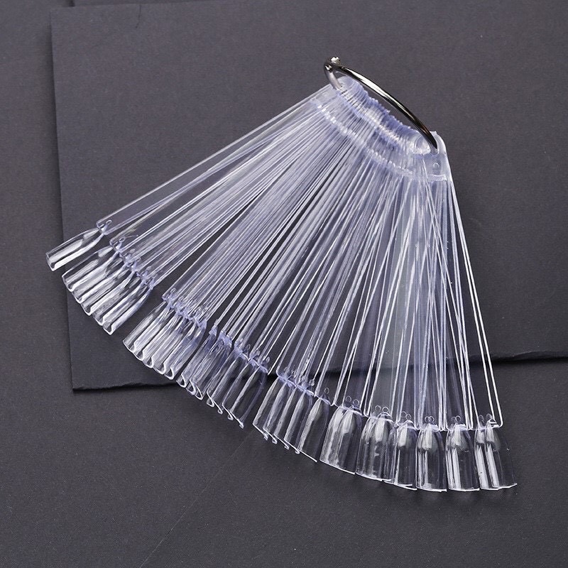 Móng que tập vẽ(màu trong)bịch 50 que