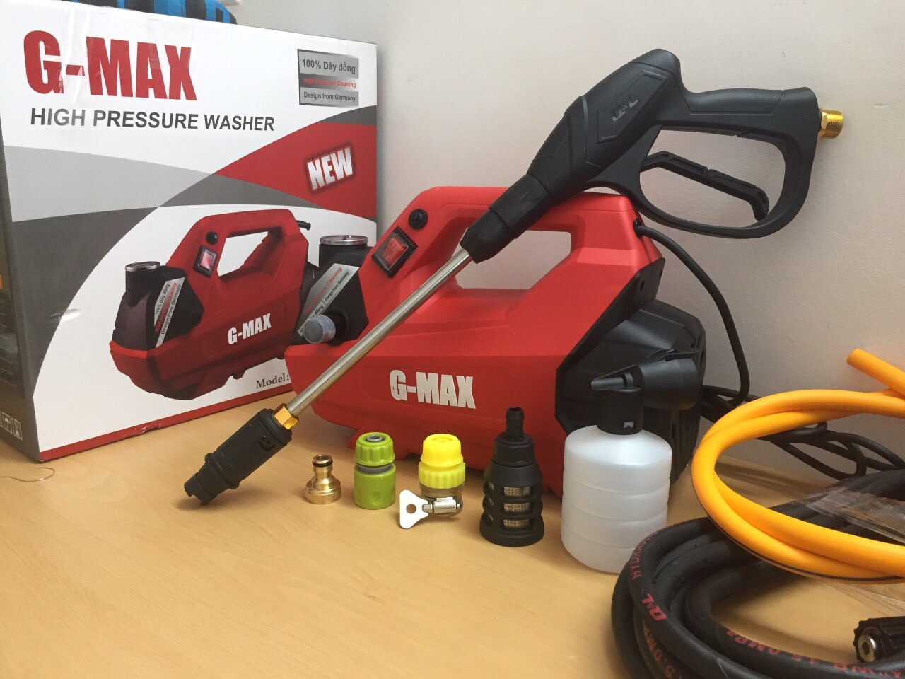 Máy Rửa Xe 2380W Gmax GM-12 Pro Max