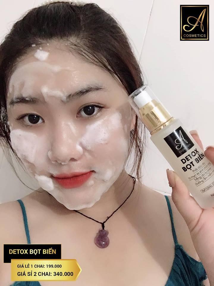 [HCM]Mặt nạ sủi bọt Detox Bọt Biển A comestic 80ml