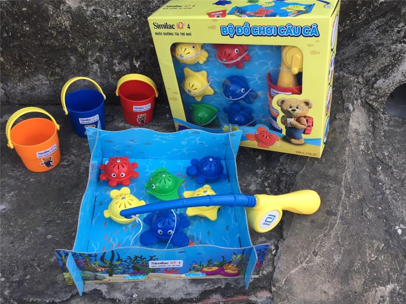 Bộ đồ chơi câu cá sáng tạo similac - kt: cm
