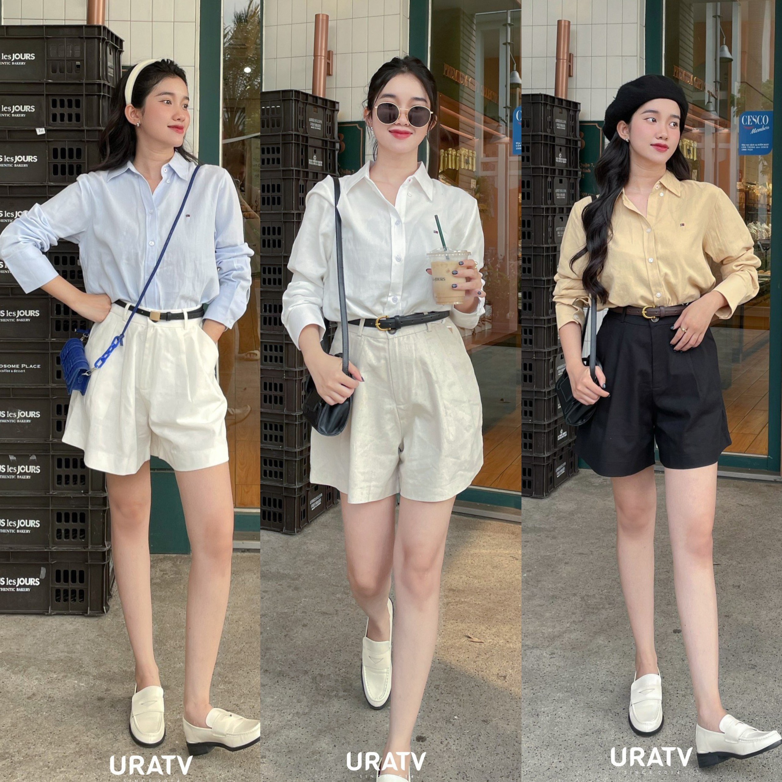 [ẢNH THẬT-CÓ SẴN] Short linen W.H.O