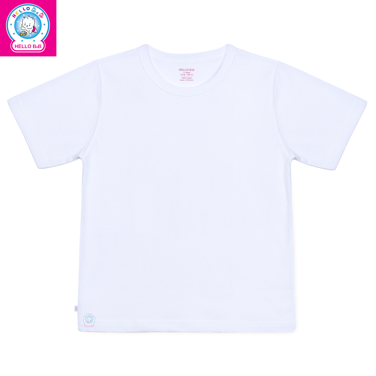 Áo cổ bo trắng bigsize al1409 - hello bnb