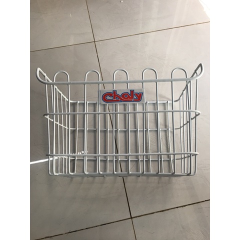 RỔ XE/ giỏ xe CHALY xe  MAX SỌC TRẮNG