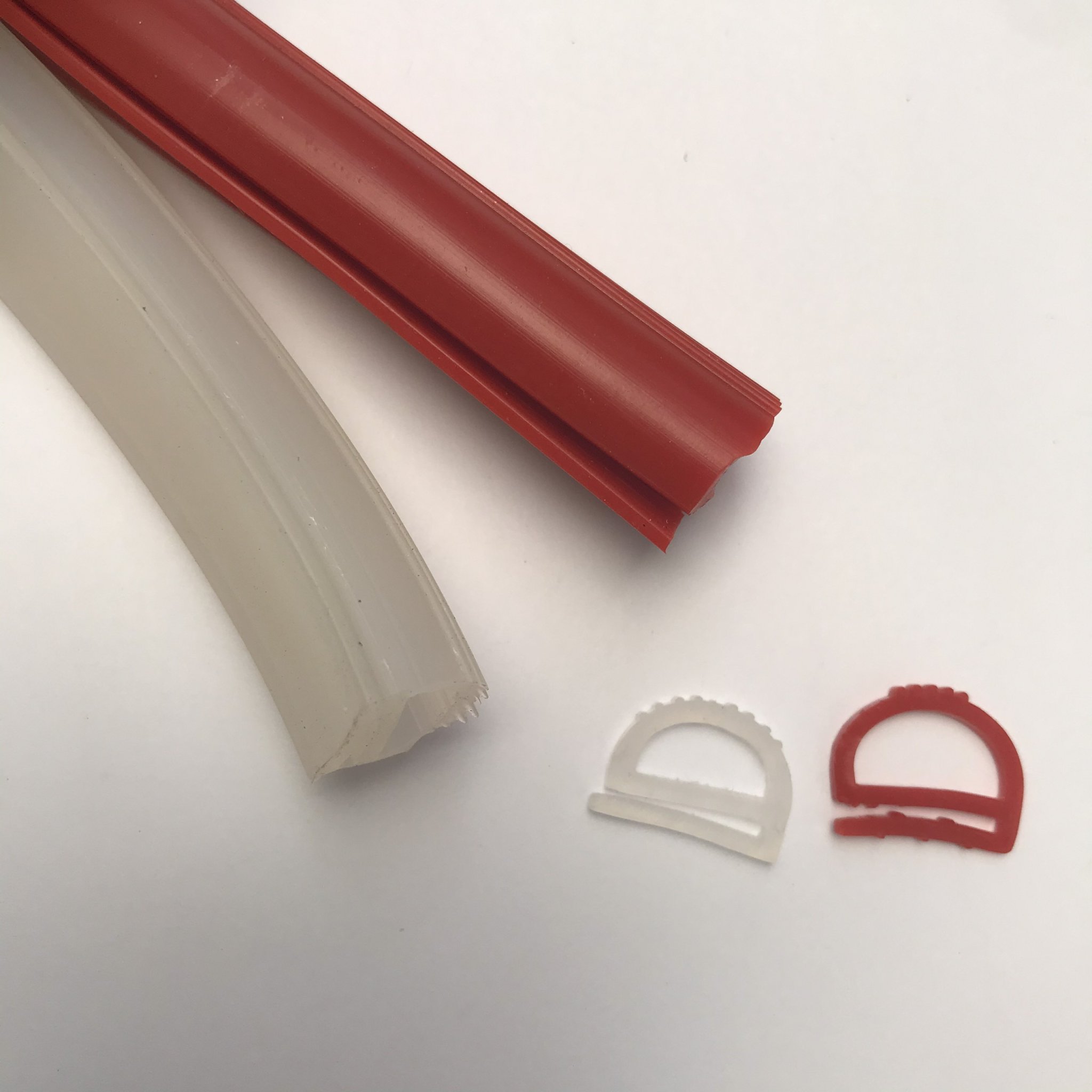 Gioăng chịu nhiệt, ron silicone chữ E đường kính 18mm chất liệu silicone,chịu nhiệt độ 300 độ C dùng làm kín nồi rượu,tủ cơm, tủ hấp, tủ sấy