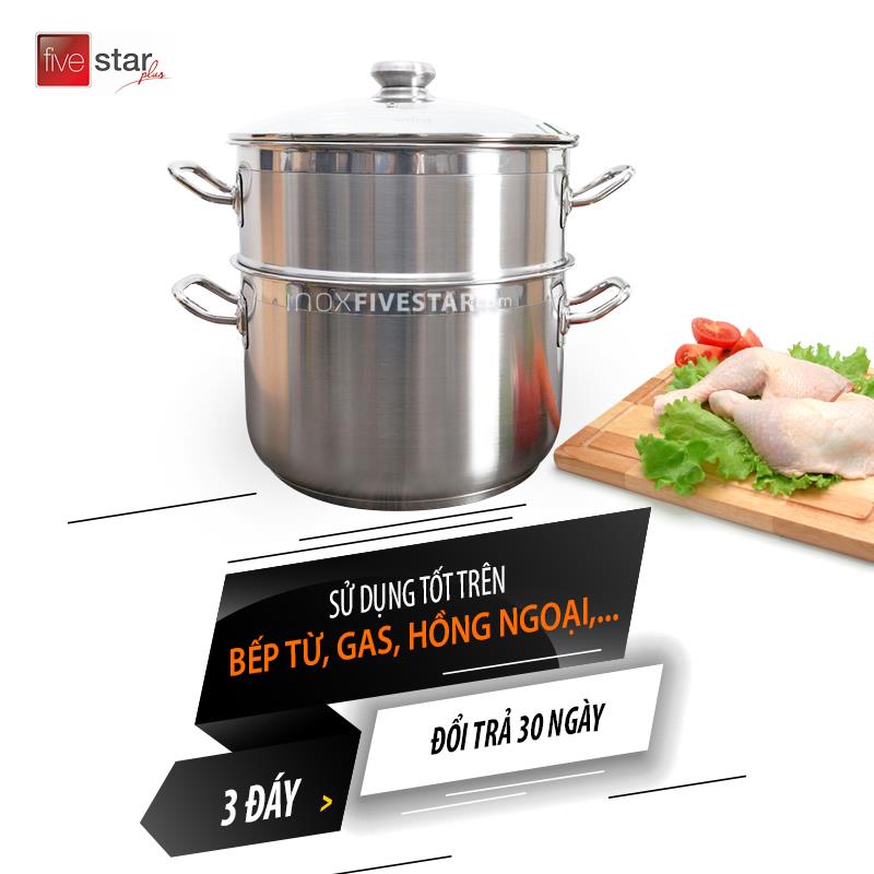 Bộ Nồi Xửng Hấp Fivestar 28cm