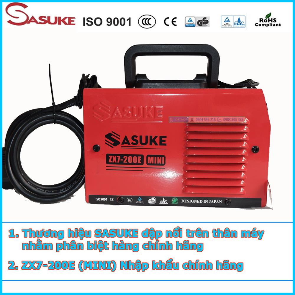 Máy hàn điện tử mini SASUKE mã ZX7-200E