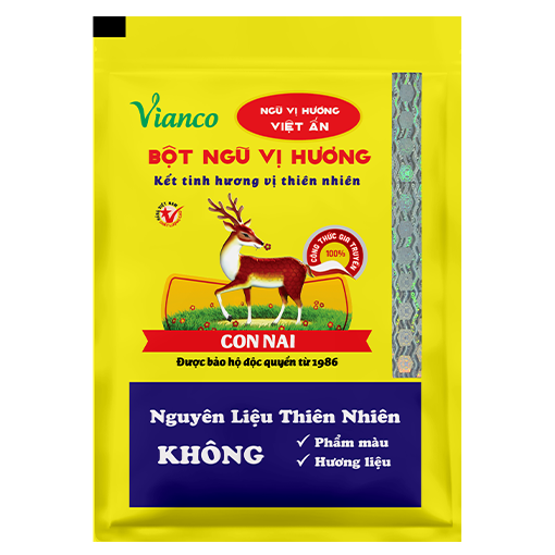 2 GÓI BỘT NGŨ VỊ HƯƠNG Vianco 10g