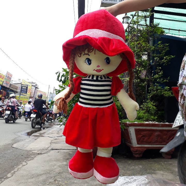 BÚP BÊ NHỒI BÔNG CAO 60CM