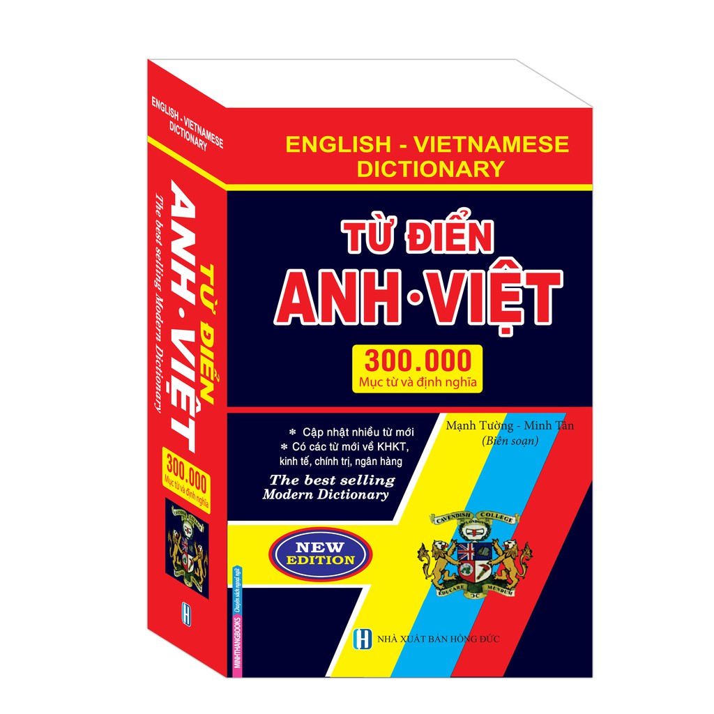 Sách - từ điển anh việt 300000 mục từ và định nghĩa