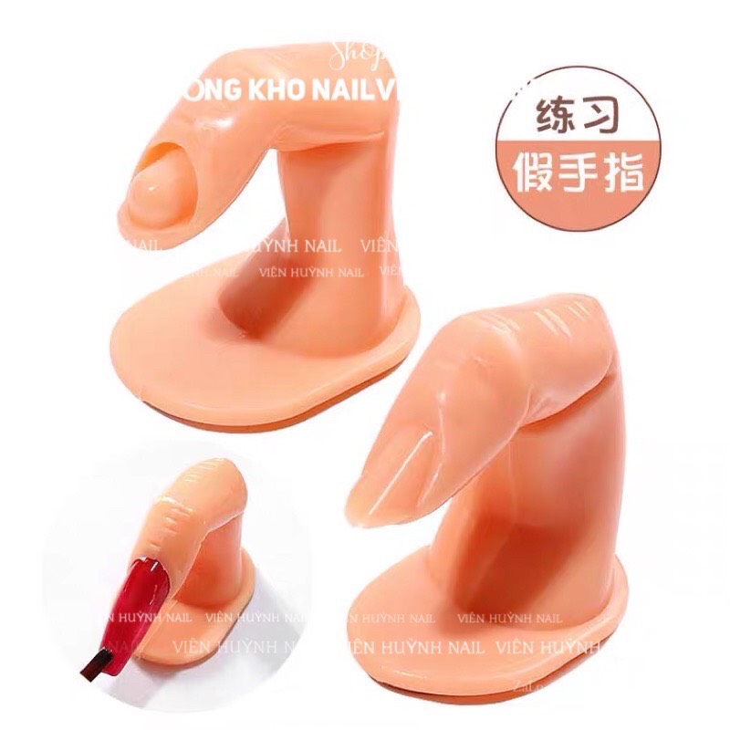 Ngón tay giả tập sơn nail