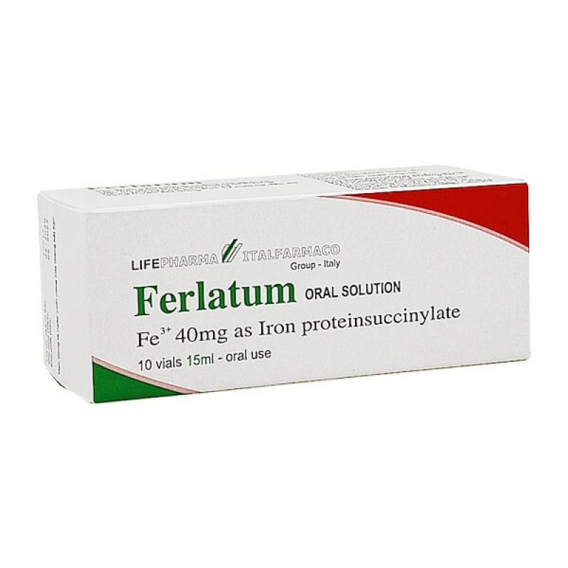 Dung dịch uống bổ sung sắt Ferlatum 15ml