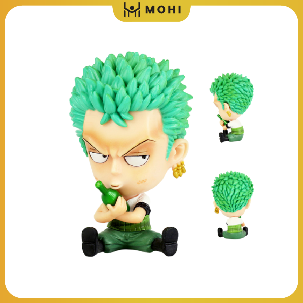 Mô hình Figure Roronoa Zoro Chibi, mô hình figure One Piece no box