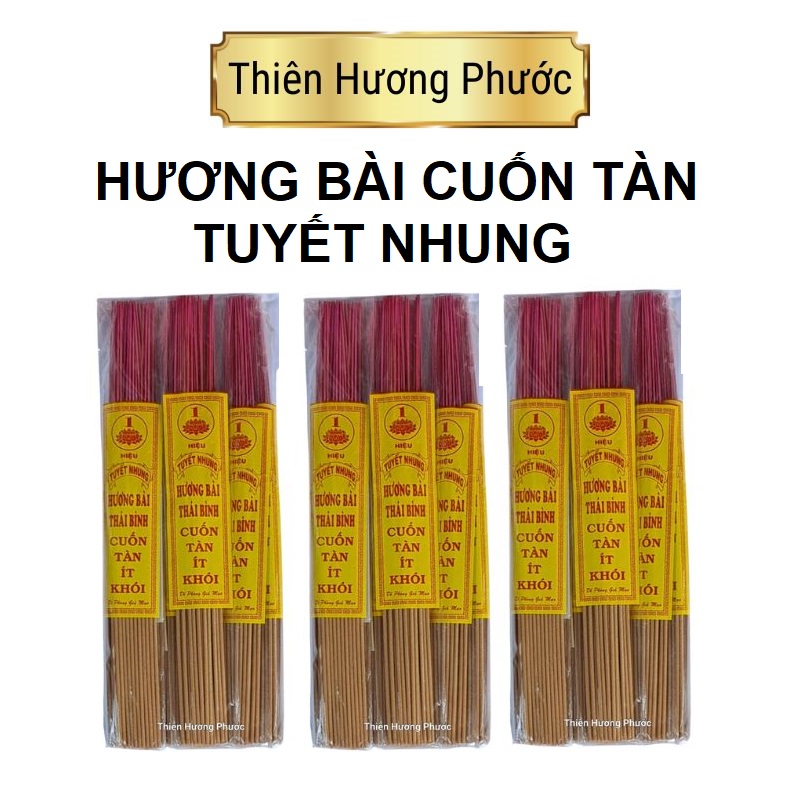 Nhang trầm cuốn tàn đặc biệt số 1 Hà Nội