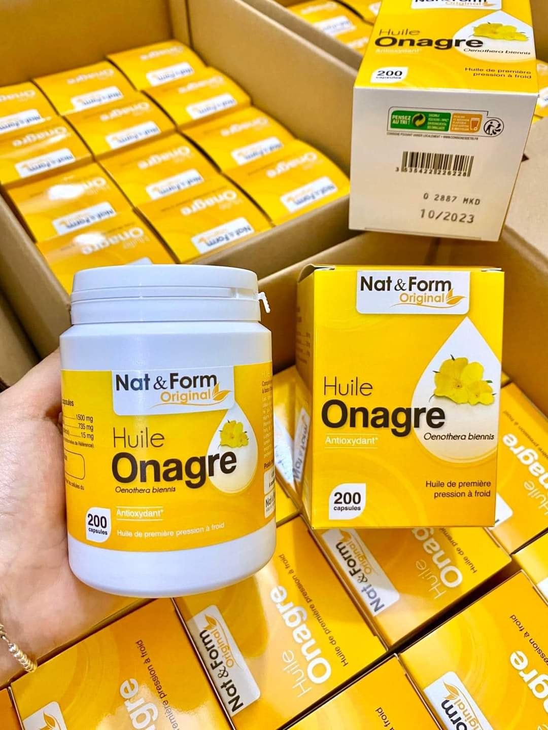 tinh dầu hoa anh Thảo Nat&Form nội địa Pháp