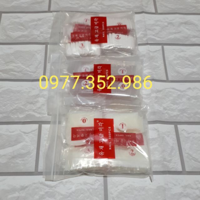 Móng giả dán và nối móng Nail gói 500 móng