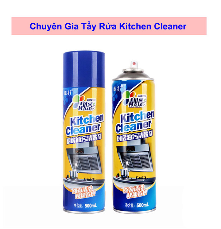 Chai Xịt Tẩy Rửa Đa Năng Kitchen Cleaner 500ml