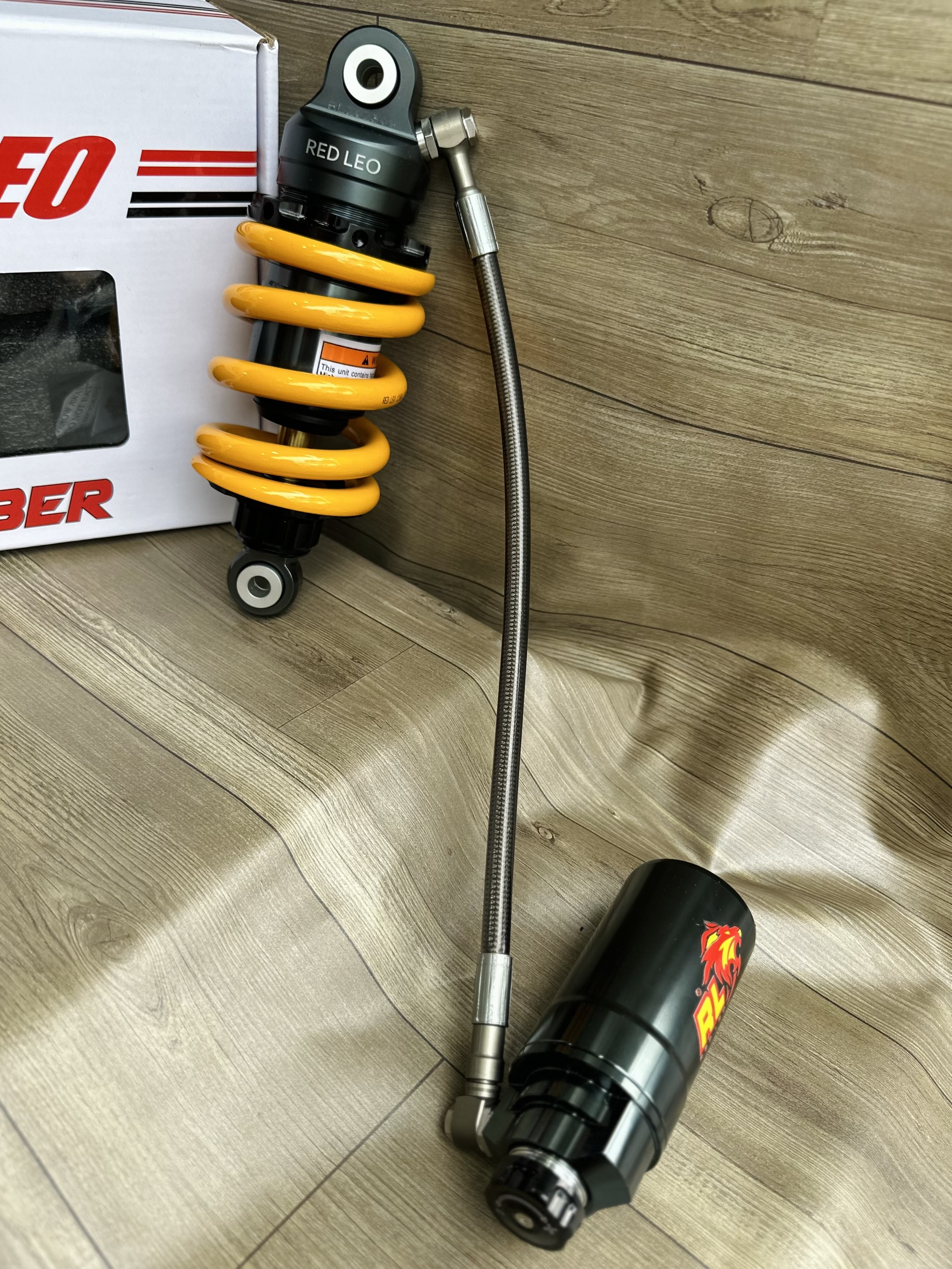 Phuộc redleo ex150 winner sonic ex135 có bình dầu