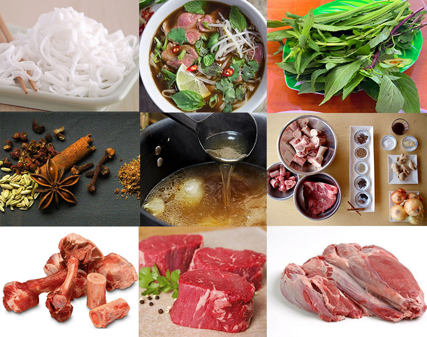 Gia vị nấu phở Bò chuẩn vị