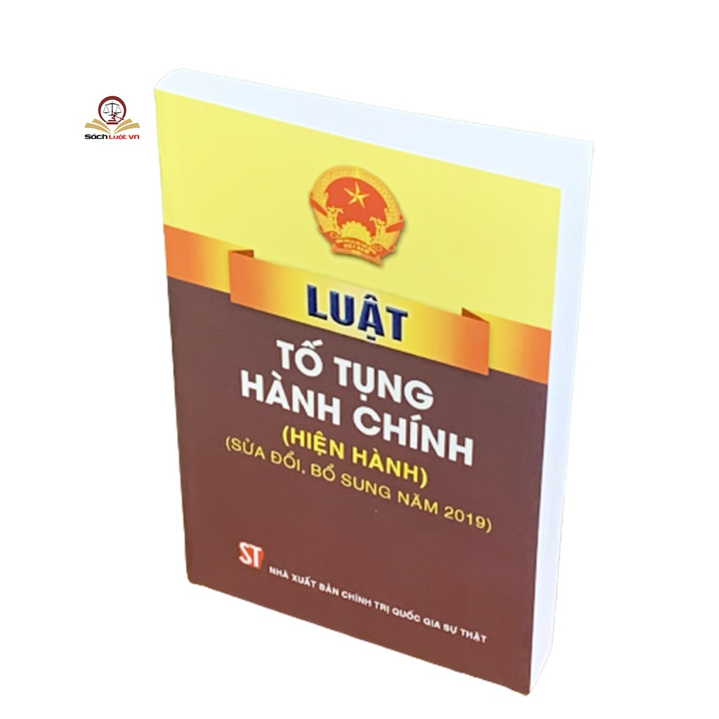 Sách- Luật Tố tụng hành chính (hiện hành) (sửa đổi, bổ sung năm 2019)