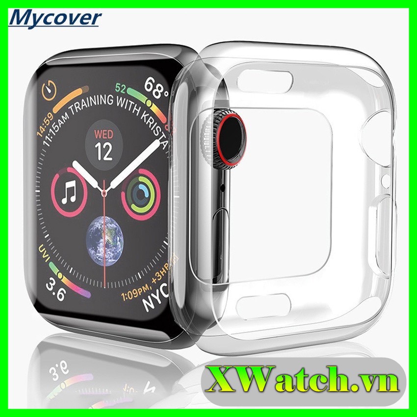 Ốp bảo vệ trong suốt apple watch series 5 4 3 2 1 38mm 42mm 44mm 40mm