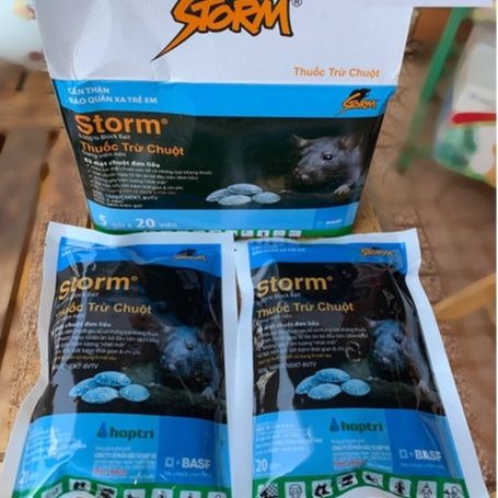 2 gói Thuốc diệt chuột sinh học thế hệ mới Storm