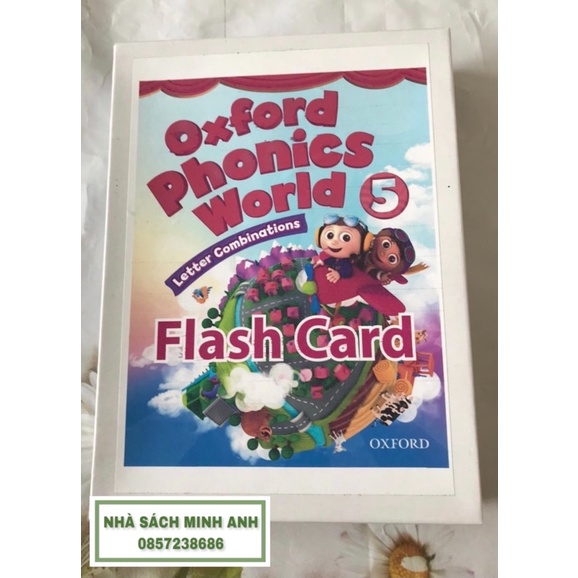 Flashcard oxford phonics world 5-96 thẻ