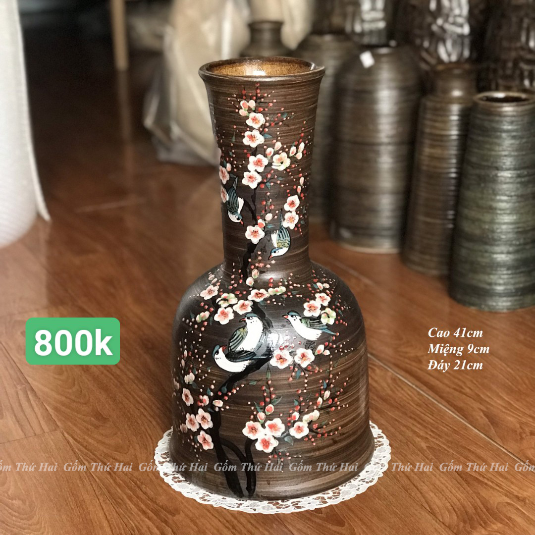 BT23 high grade rustic men bowl flower vase ceramic vase desktop decoration drawing pattern ceramic vase GTH