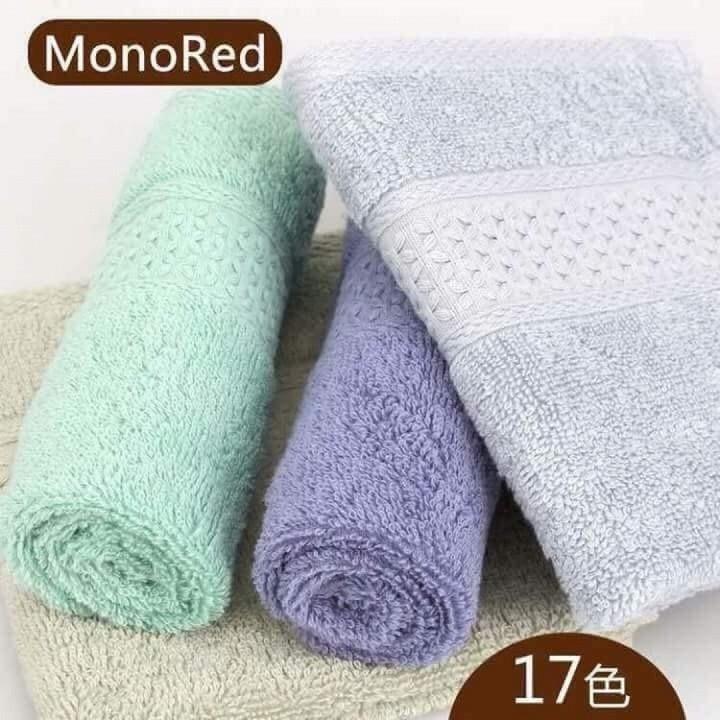 Set 3 khăn mặt coton Nhật Bản SIêu mềm (giao màu ngẫu nhiên)