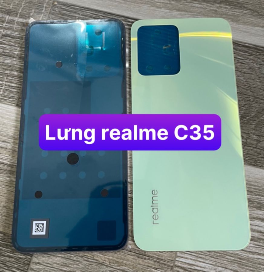 nắp lưng Realme C35