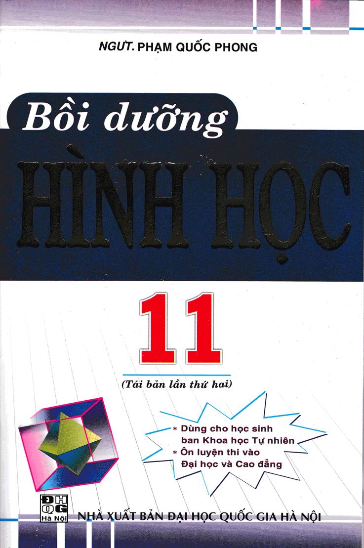 Bồi Dưỡng Hình Học 11 - Phạm Quốc Phong
