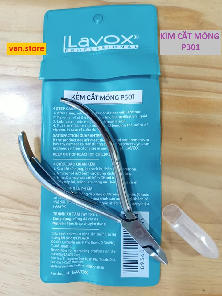 Kềm Cắt Da - Cắt Móng Thép Chuyên Dụng Lavox