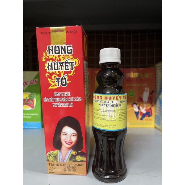 Hồng Huyết Tố- Giảm đau bụng kinh, Điều hòa kinh nguyệt