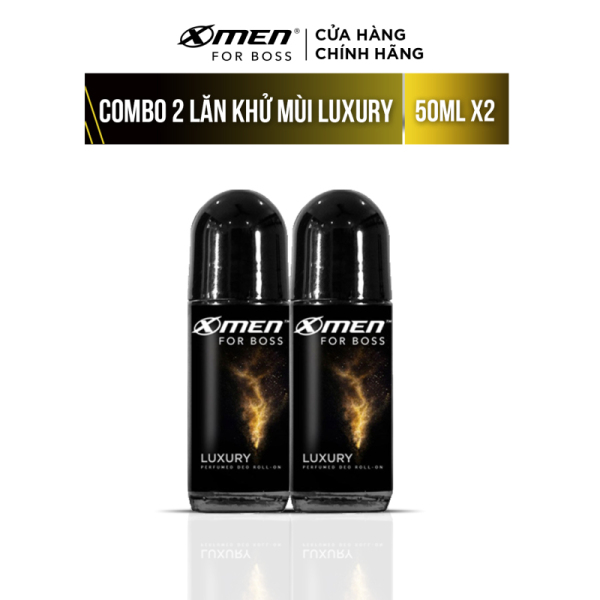 Combo 2 Lăn khử mùi X-men For Boss 50ml - Hương Luxury