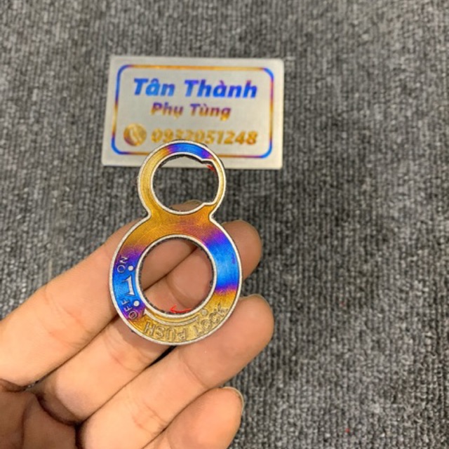 Ốp khoá titan cho Raider FI, Satria