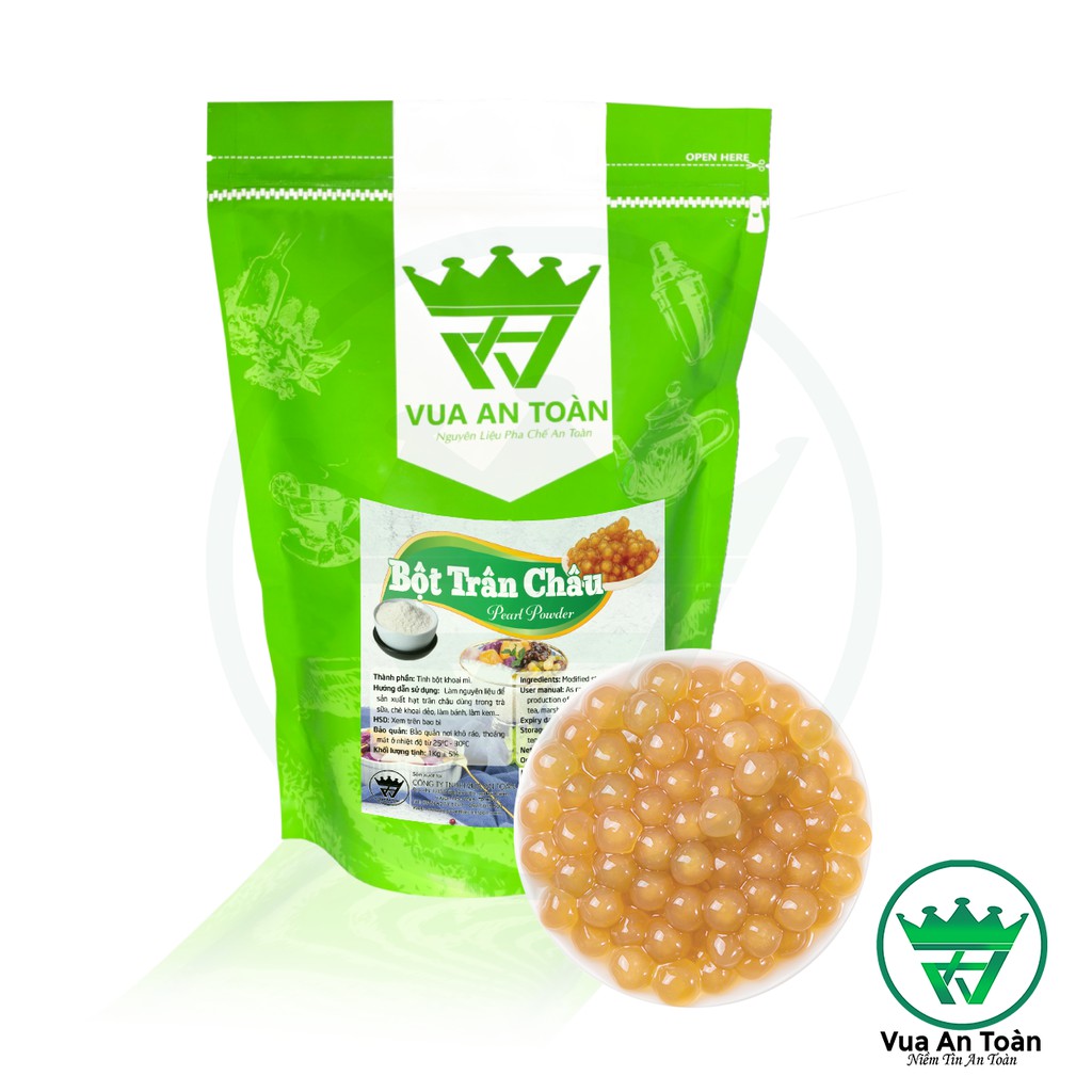 Bột Làm Topping Trân Châu 1kg