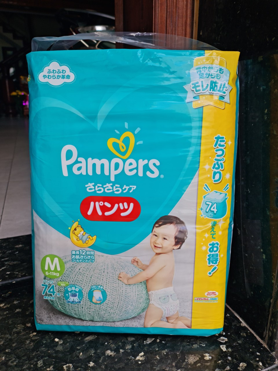[HCM][JUMBO] Bỉm/Tả Dán PAMPER nội địa Jumbo NB114/S102/M80/L68