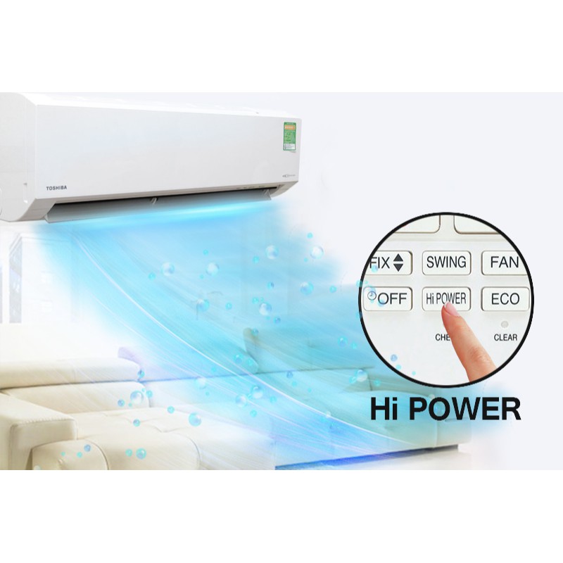 Điều khiển điều hoà TOSHIBA (Trắng nhỏ)