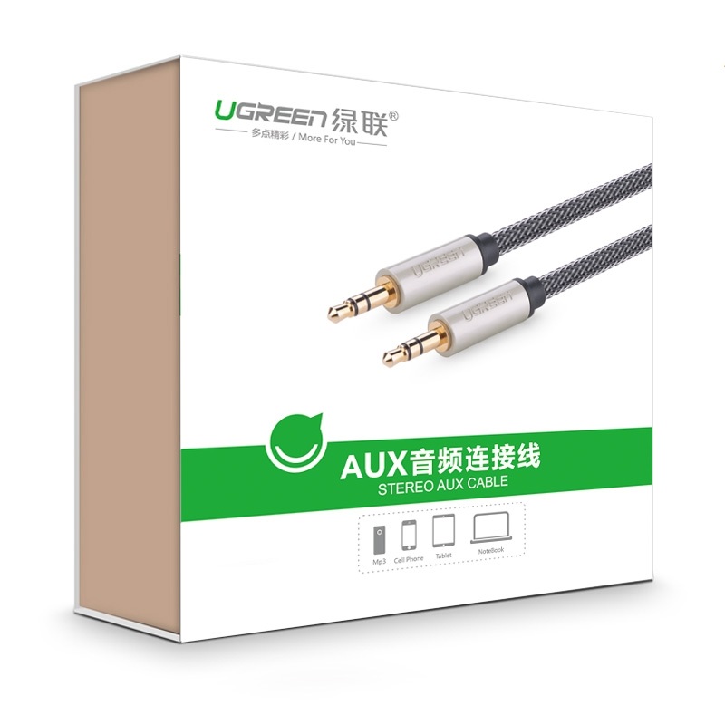 Cáp Audio 3.5mm dài 15M Ugreen 10610