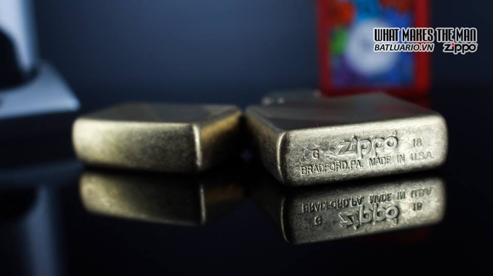Bật lửa Zippo 29675 – Zippo Diagonal Weave Brass
