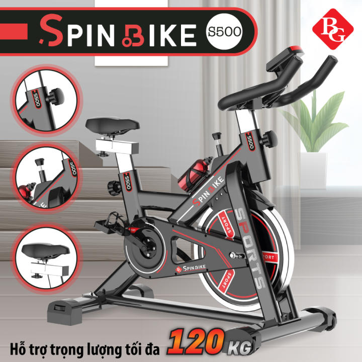 BG Xe đạp tập thể dục cao cấp SPINING BIKE Model mới S500 – BG >>> top1shop >>> lazada.vn