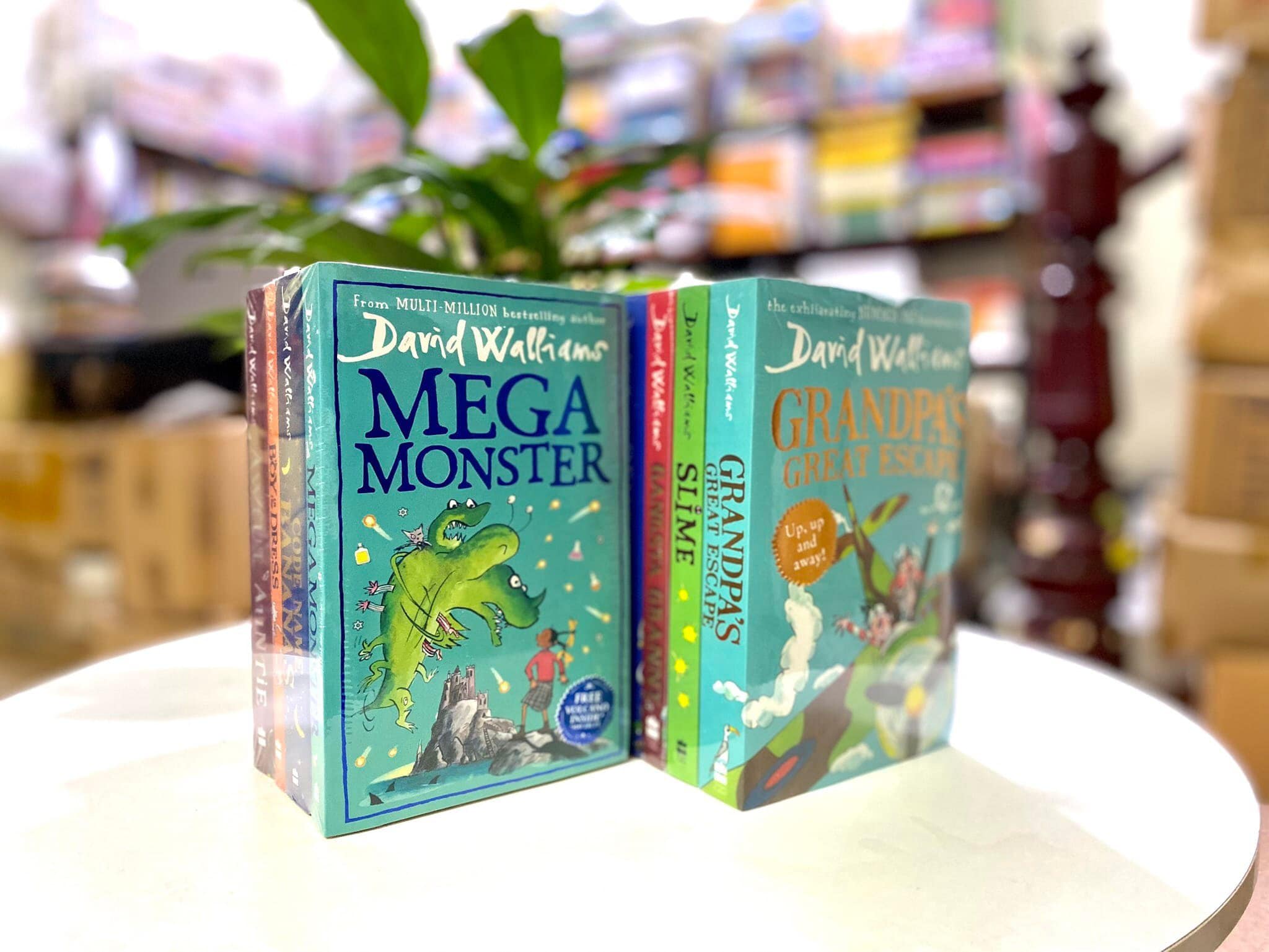 David Walliams Boxset - 16 cuốn | Nhập Khẩu