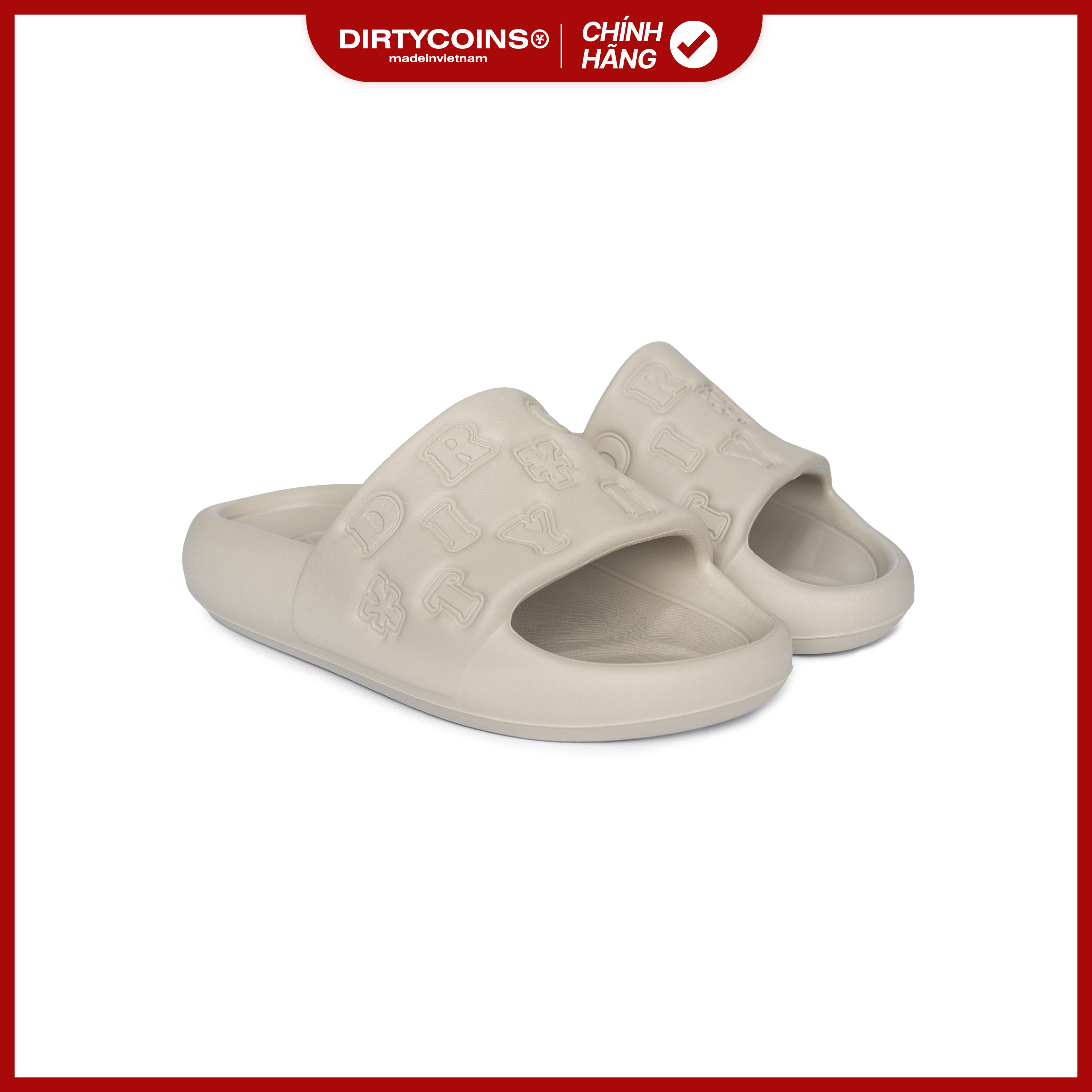 Dép DirtyCoins Embossed Slides